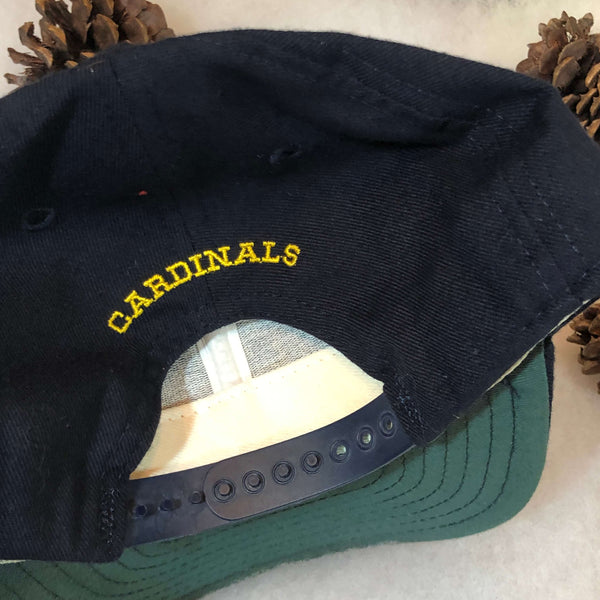 Vintage Wheeling Jesuit Cardinals Wool Snapback Hat