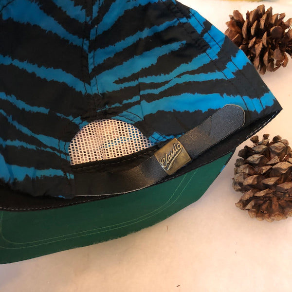 Vintage NCAA Rice Owls Zebra All Over Print Strapback Hat