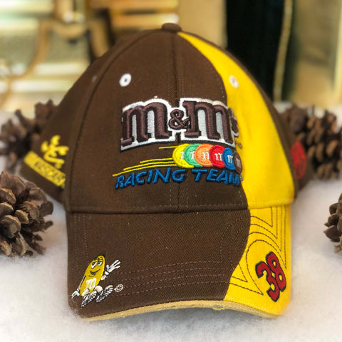 Vintage NASCAR M&M's Racing Stretch Fit Hat