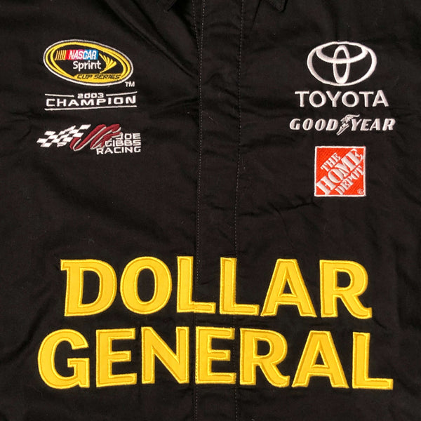Vintage Deadstock NWOT NASCAR Dollar General Matt Kenseth Pit Crew Button Up Shirt (L)
