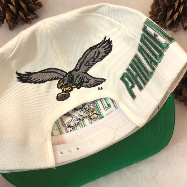 Vintage Deadstock NWT NFL Philadelphia Eagles AJD Wool Snapback Hat