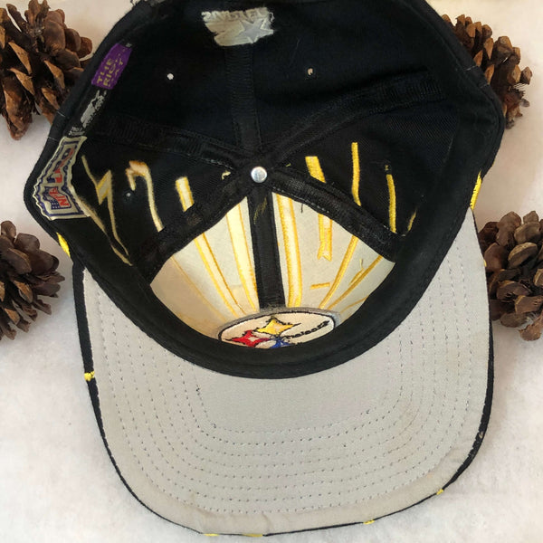 Vintage NFL Pittsburgh Steelers Starter Collision Wool Snapback Hat