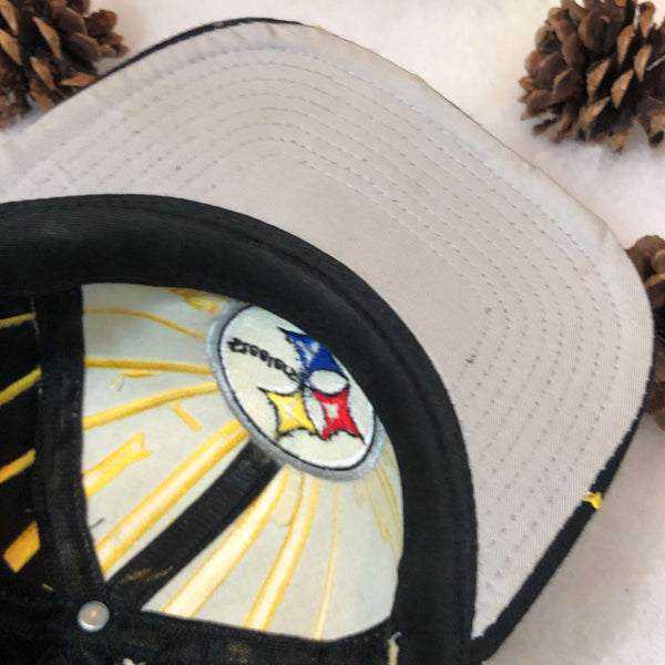 Vintage NFL Pittsburgh Steelers Starter Collision Wool Snapback Hat