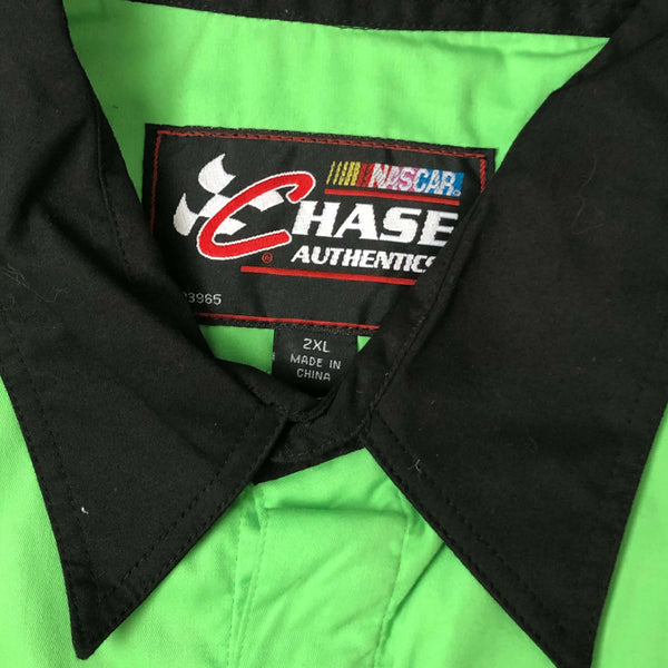 Vintage Deadstock NWT NASCAR GoDaddy.com Mark Martin Pit Crew Button Up Shirt (XXL)