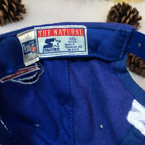 Vintage NFL Buffalo Bills Starter Tailsweep Script Wool Snapback Hat