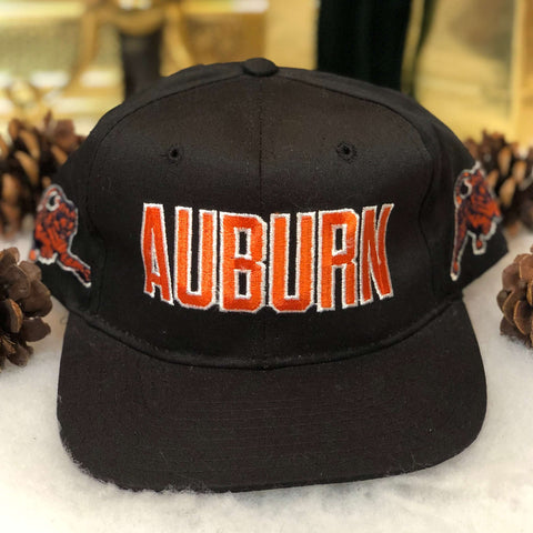 Vintage Deadstock NWOT NCAA Auburn Tigers Headway Twill Snapback Hat