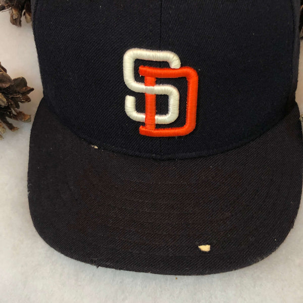 Vintage MLB San Diego Padres New Era Fitted Hat 7 3/8