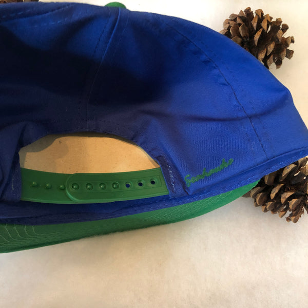 Vintage Deadstock NWT AJD Sportswear NFL Seattle Seahawks Burst Snapback Hat