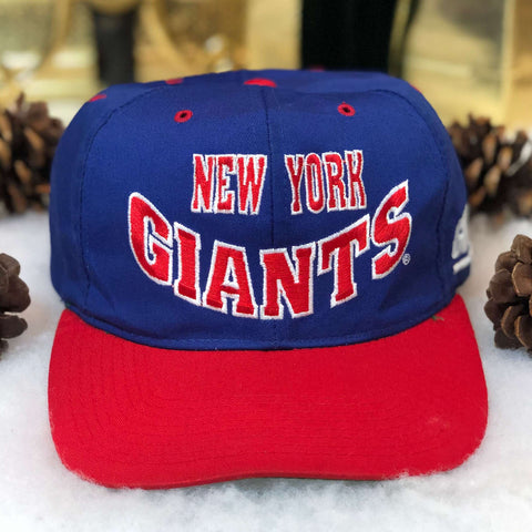 Vintage NFL New York Giants The G Cap Smile Twill Snapback Hat