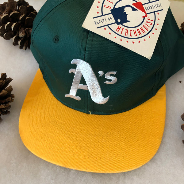 Vintage Deadstock NWT Drew Pearson MLB Oakland Athletics Snapback Hat