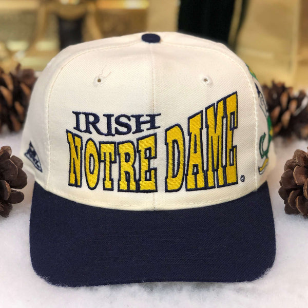 Vintage NCAA Notre Dame Fighting Irish Apex One Wool Fitted Hat 7 1/4