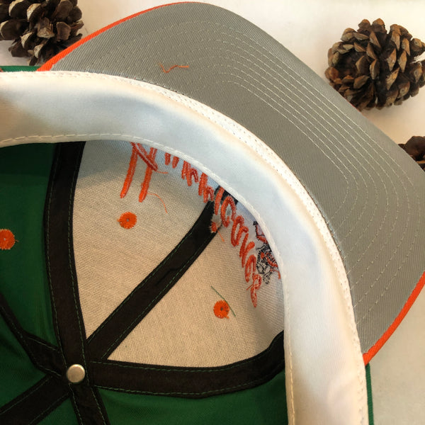 Vintage Deadstock NWT NCAA Miami Hurricanes Snapback Hat