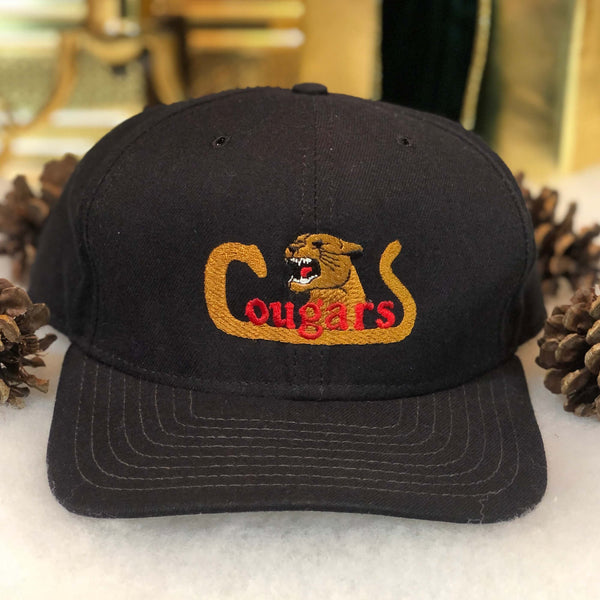 Vintage Cougars New Era Wool Snapback Hat