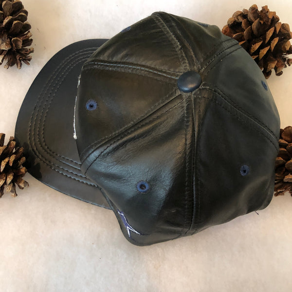 Vintage NFL Dallas Cowboys Leather Snapback Hat