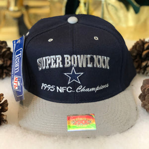 Vintage Deadstock NWT Drew Pearson NFL Super Bowl XXX 1995 NFC Champions Snapback Hat