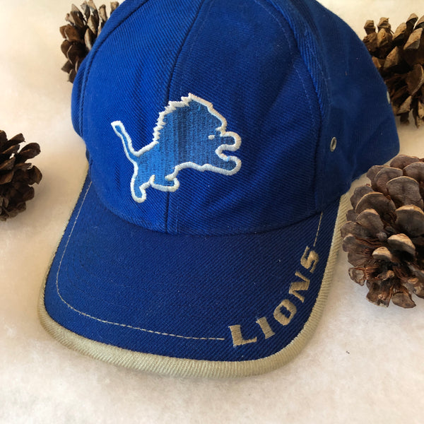 Vintage Logo Athletic NFL Detroit Lions Strapback Hat