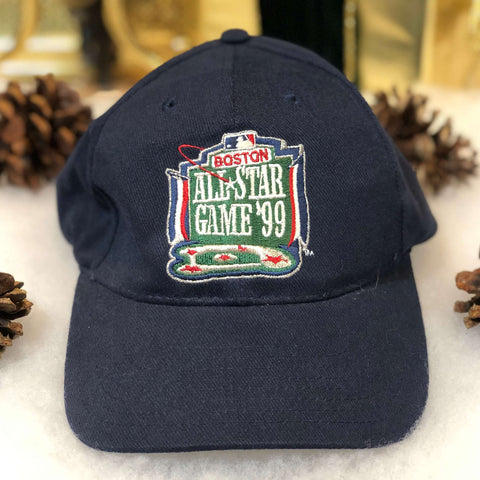 Vintage 1999 MLB All-Star Game Boston Red Sox Fenway Park Logo Athletic Wool Strapback Hat