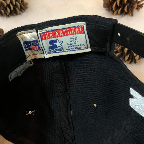 Vintage Deadstock NWT NFL Los Angeles Raiders Starter Tailsweep Script Snapback Hat