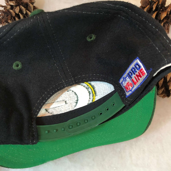 Vintage Deadstock NWOT NFL Green Bay Packers Logo Athletic Sharktooth Snapback Hat