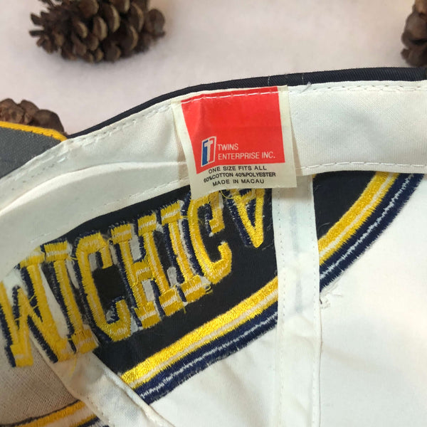 Vintage NCAA Michigan Wolverines Twins Enterprise Twill Snapback Hat