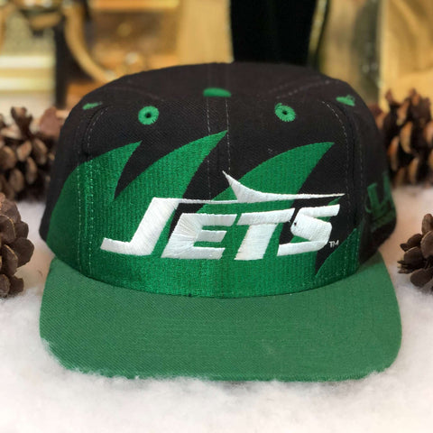 Vintage NFL New York Jets Logo Athletic Sharktooth Snapback Hat