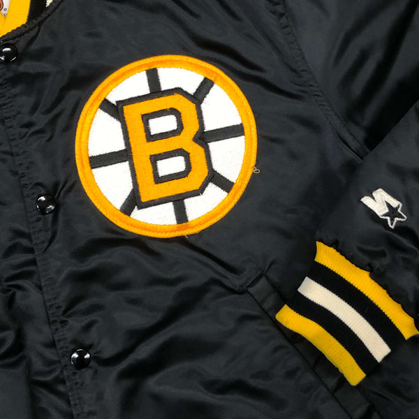 Vintage NHL Boston Bruins Starter Satin Jacket (M)