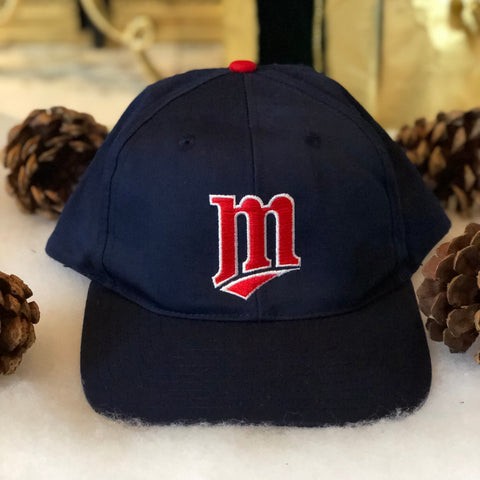 Vintage Twins Enterprise MLB Minnesota Twins Plain Logo Snapback Hat
