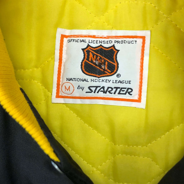 Vintage NHL Boston Bruins Starter Satin Jacket (M)