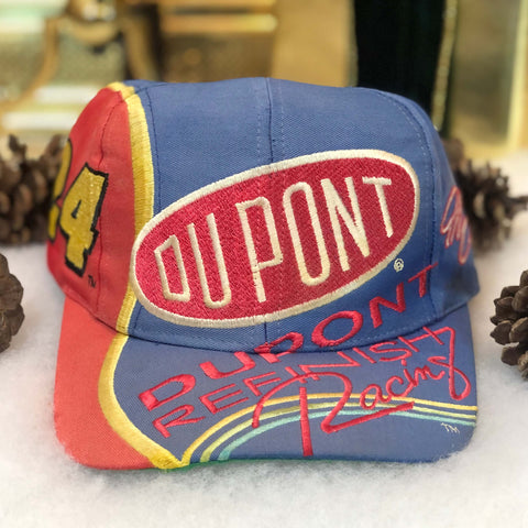 Vintage NASCAR DuPont Racing Jeff Gordon Snapback Hat