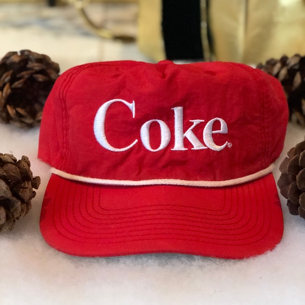 Vintage Red Coke Coca-Cola Snapback Hat