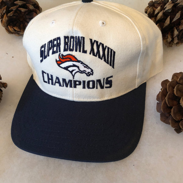 Vintage Twins Enterprise NFL Super Bowl XXXIII Champions Denver Broncos Snapback Hat