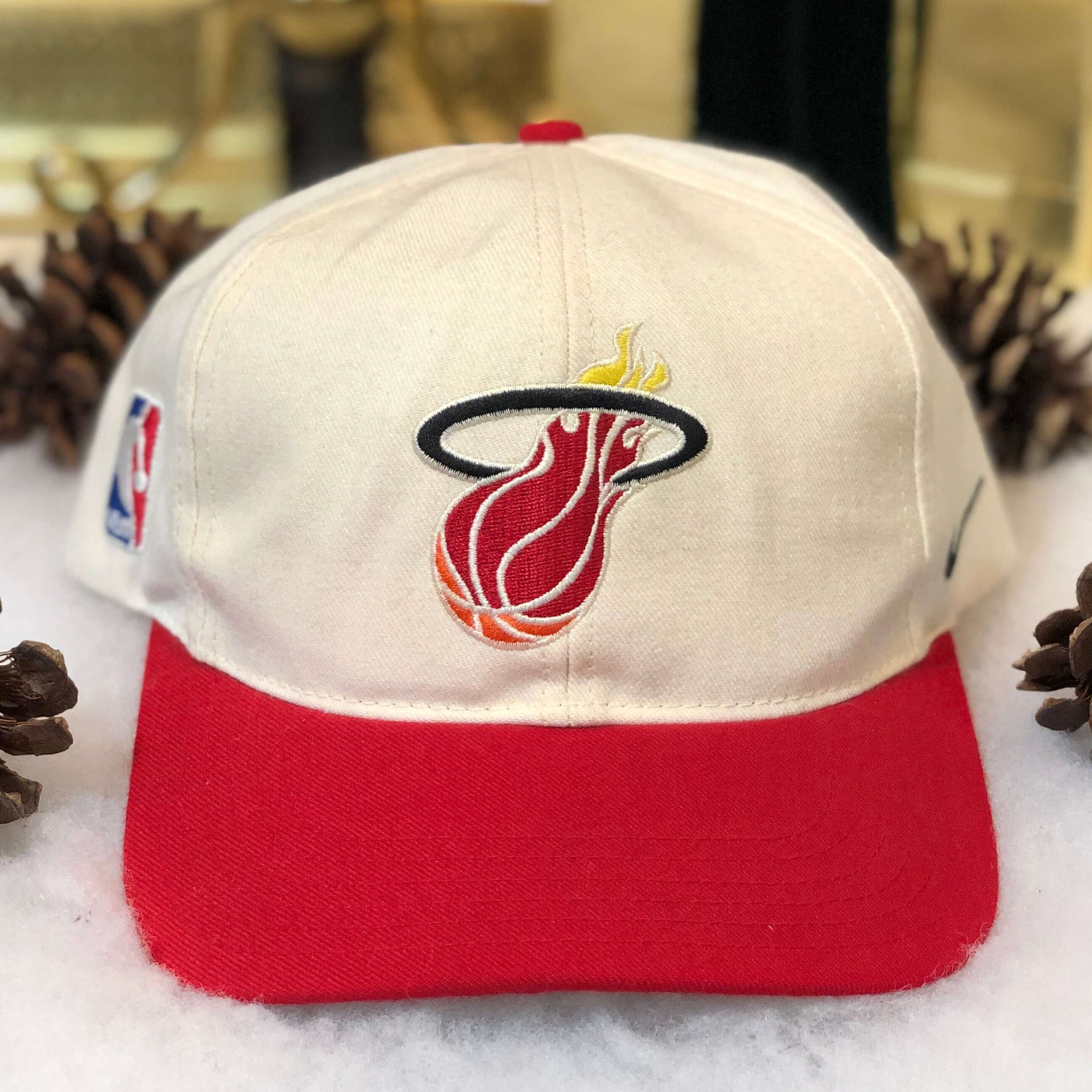 Vintage NBA Miami Heat Nike Wool Strapback Hat
