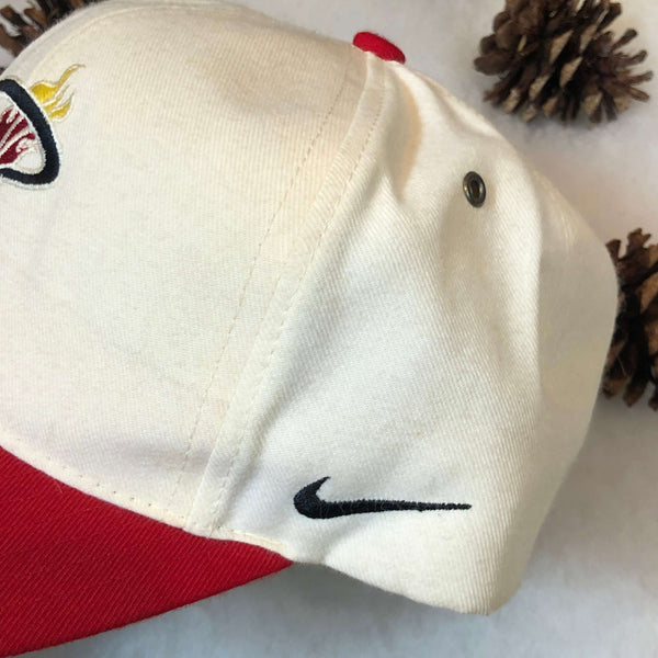 Vintage NBA Miami Heat Nike Wool Strapback Hat