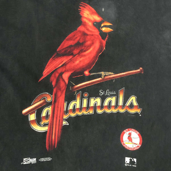 Vintage 1992 MLB St. Louis Cardinals Salem Sportswear Graphic T-Shirt (L)