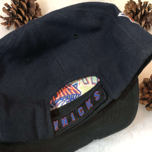 Vintage NBA New York Knicks Drew Pearson Wool Strapback Hat