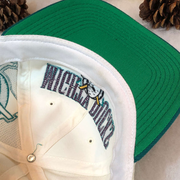Vintage NHL Anaheim Mighty Ducks Sports Specialties Laser Snapback Hat