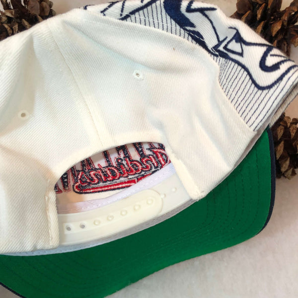 Vintage MLB Cleveland Indians Sports Specialties Laser Snapback Hat