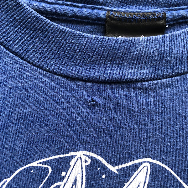Vintage 1996 Space Jam Blue Graphic T-Shirt