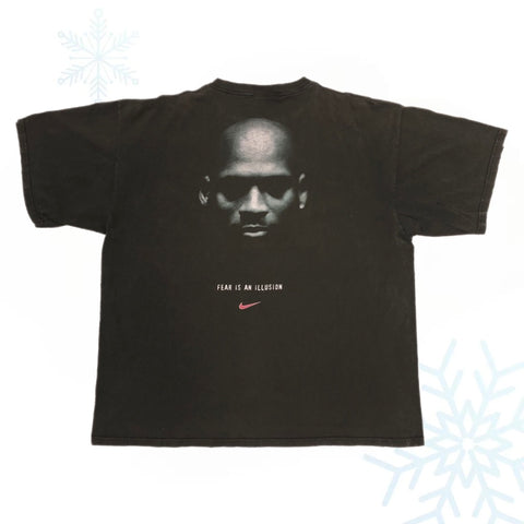 Vintage Nike Michael Jordan "Fear Is An Illusion" Basketball T-Shirt (XL)