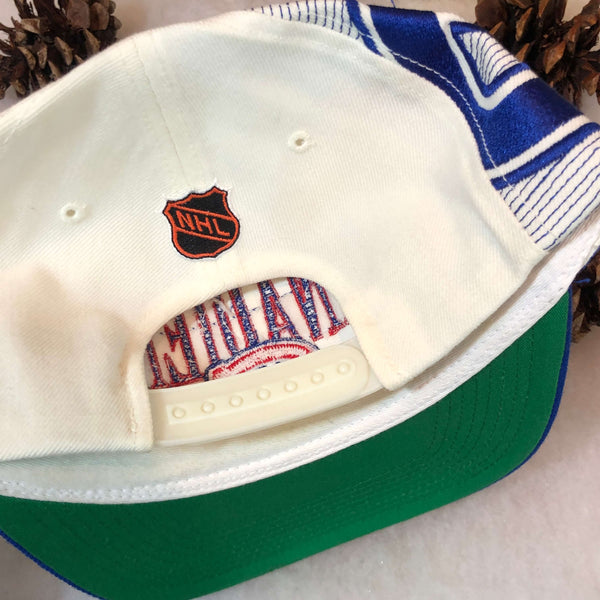 Vintage NHL Montreal Canadiens Sports Specialties Laser Snapback Hat