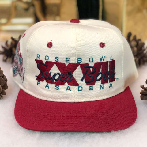 Vintage NFL Super Bowl XXVII Rose Bowl Pasadena Sports Specialties Wool Snapback Hat