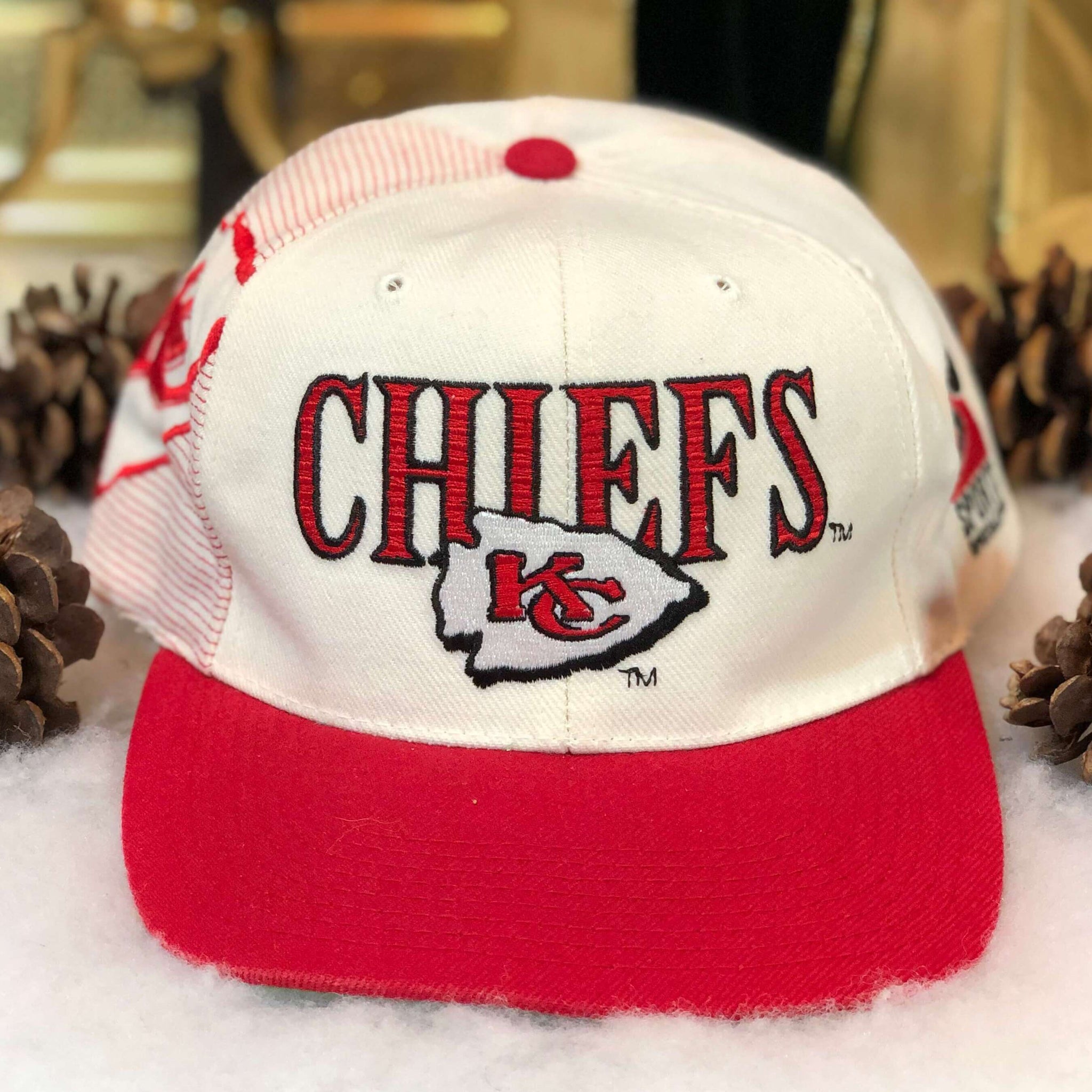 Vintage NFL Kansas City Chiefs Sports Specialties Laser Snapback Hat