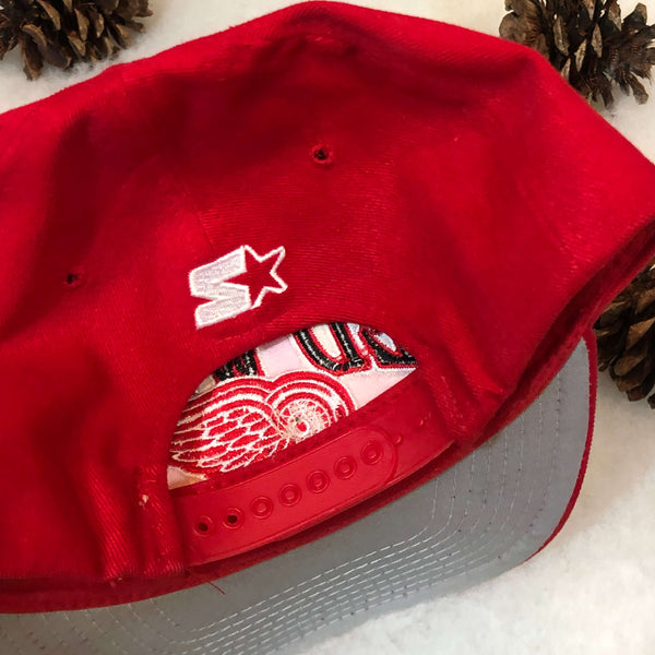 Vintage NHL Detroit Red Wings Starter Snapback Hat