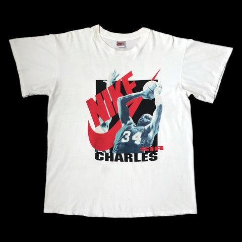 Vintage Nike Sir Charles Barkley "Wimps Need Not Apply" NBA T-Shirt (XL)