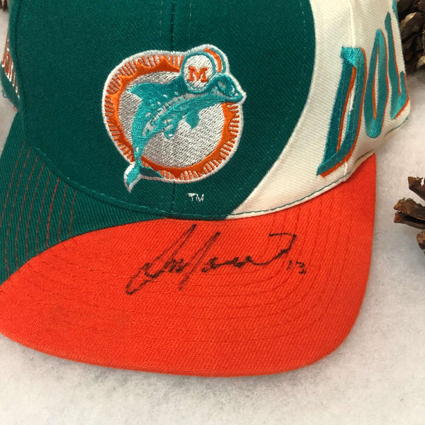 Vintage NFL Miami Dolphins Drew Pearson Swirl Snapback Hat