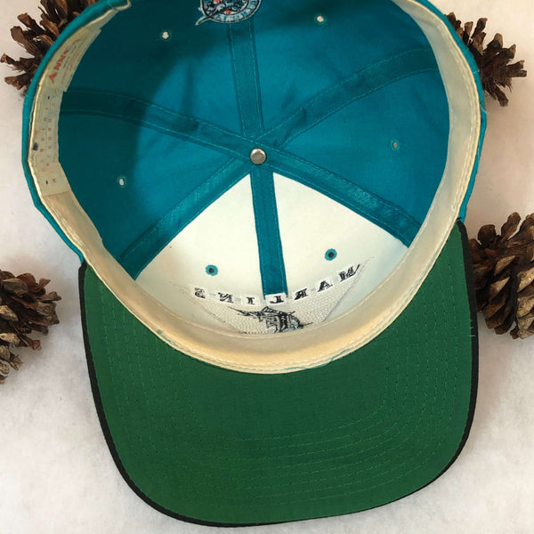 Vintage MLB Florida Marlins Annco Twill Snapback Hat