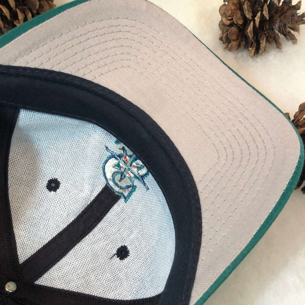 Vintage MLB Seattle Mariners Logo Athletic Twill Snapback Hat