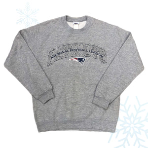 Vintage 2001 NFL New England Patriots CSA Crewneck Sweatshirt (M)