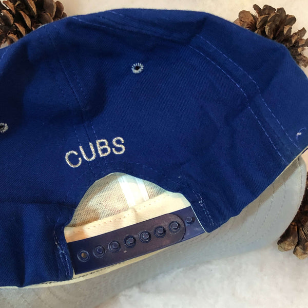 Vintage MLB Chicago Cubs New Era Wool Snapback Hat