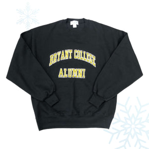 Vintage NCAA Bryant College Bulldogs Alumni Jerzees Crewneck Sweatshirt (L)
